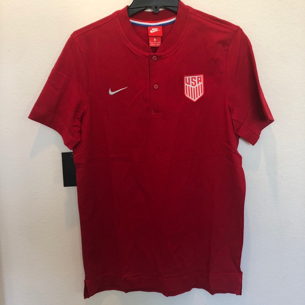 Nike Soccer USA National Team NSW Polo Size M BNWT